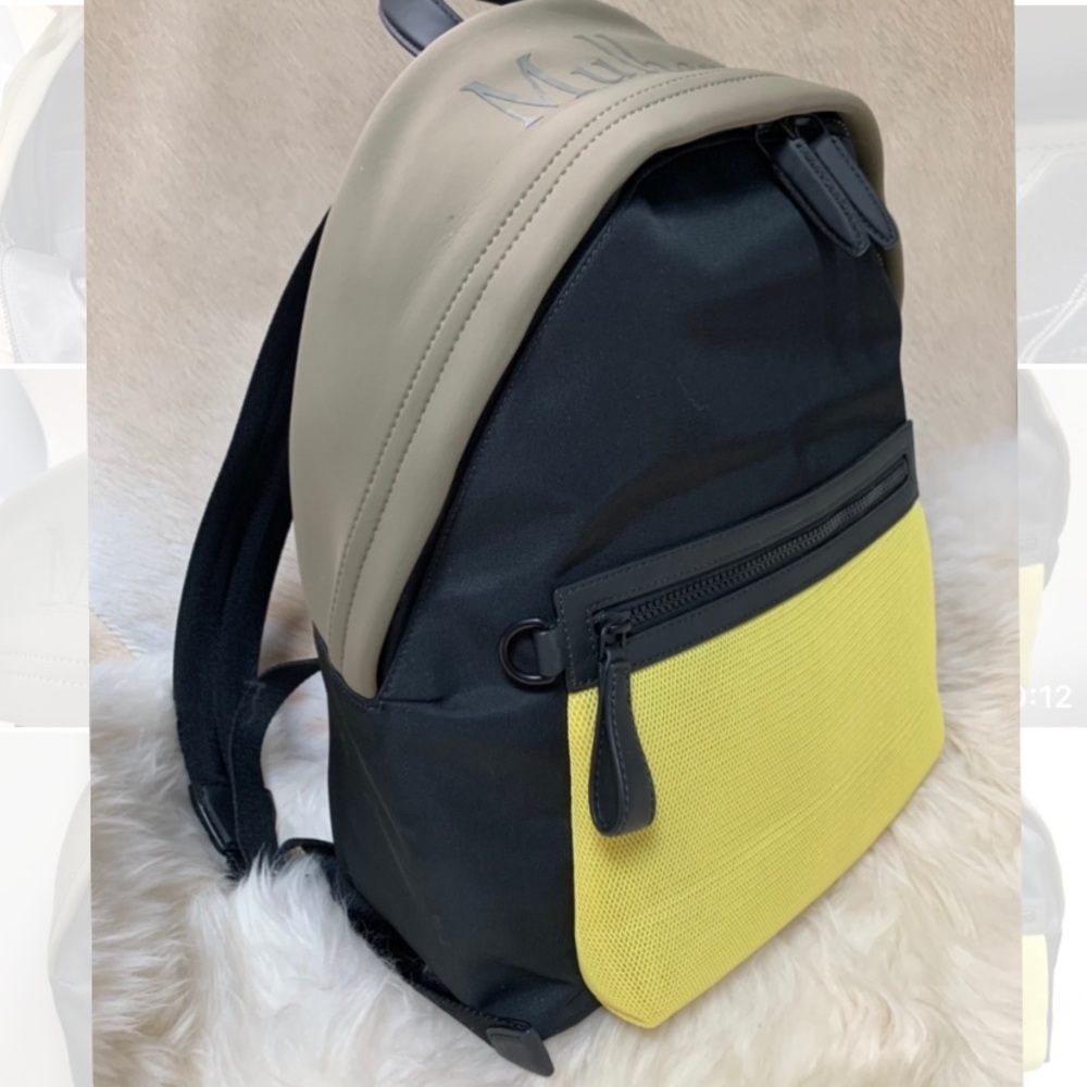 Mulberry men's neoprene/nylon/mesh backpack